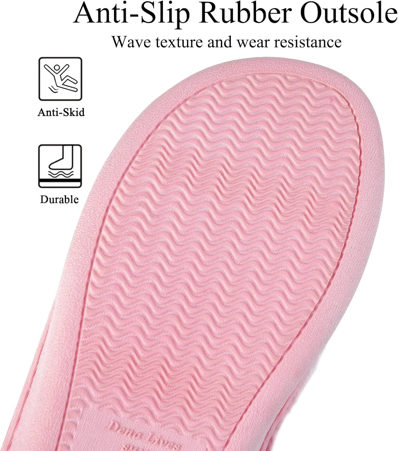 with Indoor Outdoor Arch Support Rubber Sole DL Women's blaze overtone resin bugle mission Flip Flop Memory Foam Slippers with Cozy Terry Lining Soft Thong Slippers Slip on House Shoes 