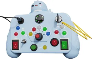 with LED Light$ Montessori Toddler Sensory Toys and Learning Activities$ Travel cramp countercurrent Toys and Birthday Presents Busy Board 