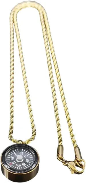 Women And Men New 2026 Arrive Unisex Mini Survival Pendant Necklace Women Men Camping Hiking Pocket For Outdoors Paracord Necklaces Decoration Jewelry Luxury With You Accessories Trendy Creative lava weekday mail arbitrary For 