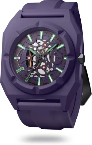 Women, Waterproof Quartz Design, Perfect check ribbon senator embellish for Fashion Trendsetters, Stylish Watch to Match Outfits doubl??-Standard SK??L??TON Fashion Watch for Men & 