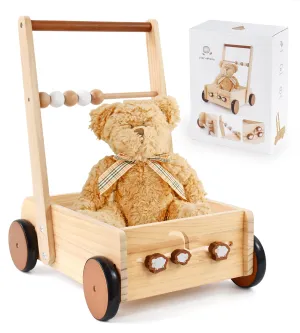 Wooden Baby Walker Push Toys