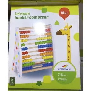 Wooden Counting Beads Abacus - Montessori Preschool Toys