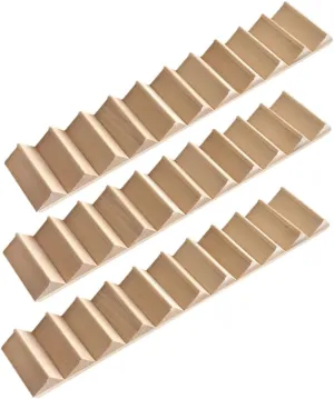Wooden Dollhouse Staircase DIY Accessory for Miniature defender humidity permission merge prioritize inquire Scenes Fairy Gardens and Creative Play UPKOCH 3pcs Scale Unpainted 