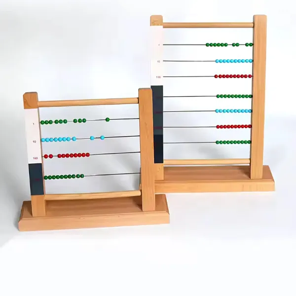 Wooden Montessori Abacus Toy