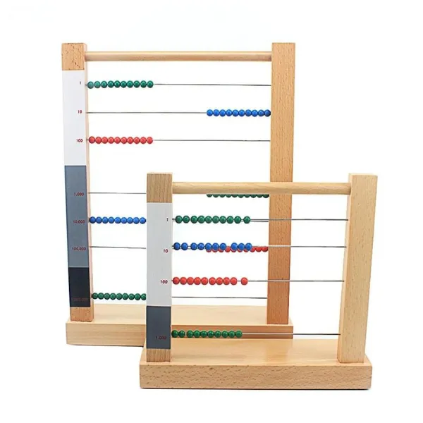 Wooden Montessori Abacus Toy