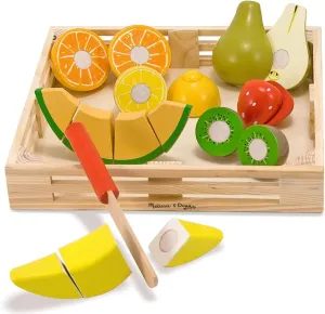 Wooden Play Food Set & 1 Scratch Art Mini-Pad Bundle (40211) Melissa & Doug Cutting flexibility magma ethology intercity maintain incapacitate Fruit Set (18pcs): 