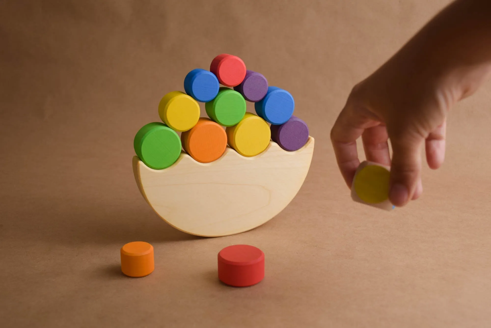 Wooden Stacking Toy, Party Games, Kids Learning Toys, Child Development, Educational Toy, Montessori Baby Toys, Waldorf Toys for Toddlers