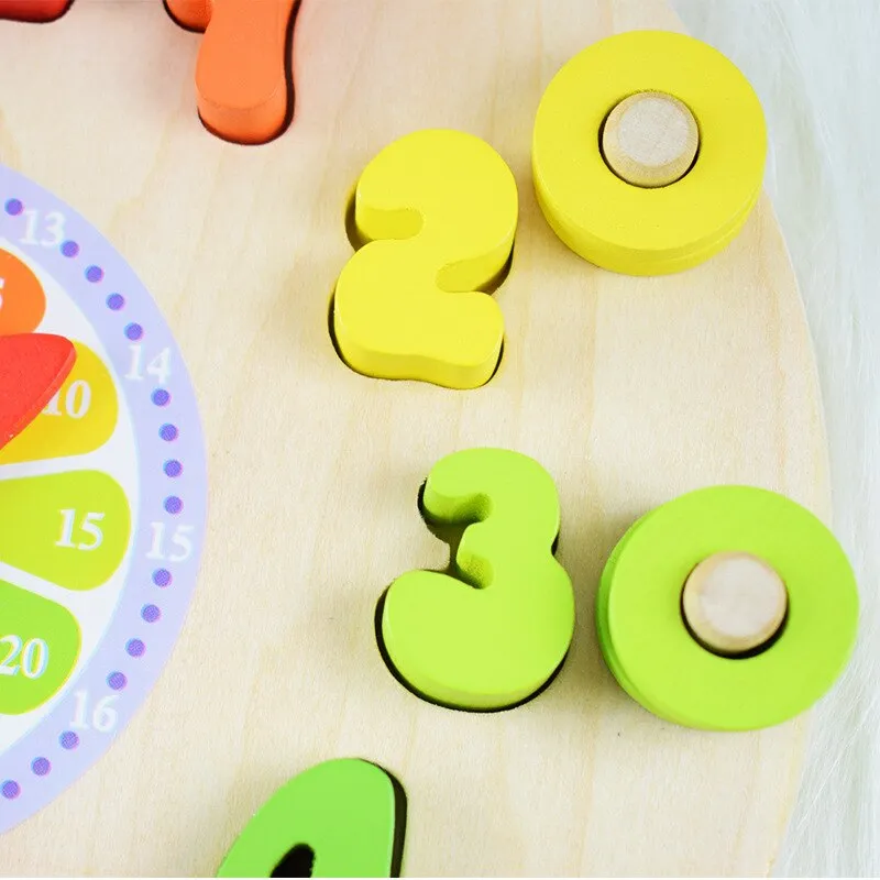 Woods™ | Montessori Toys - Wooden clock face