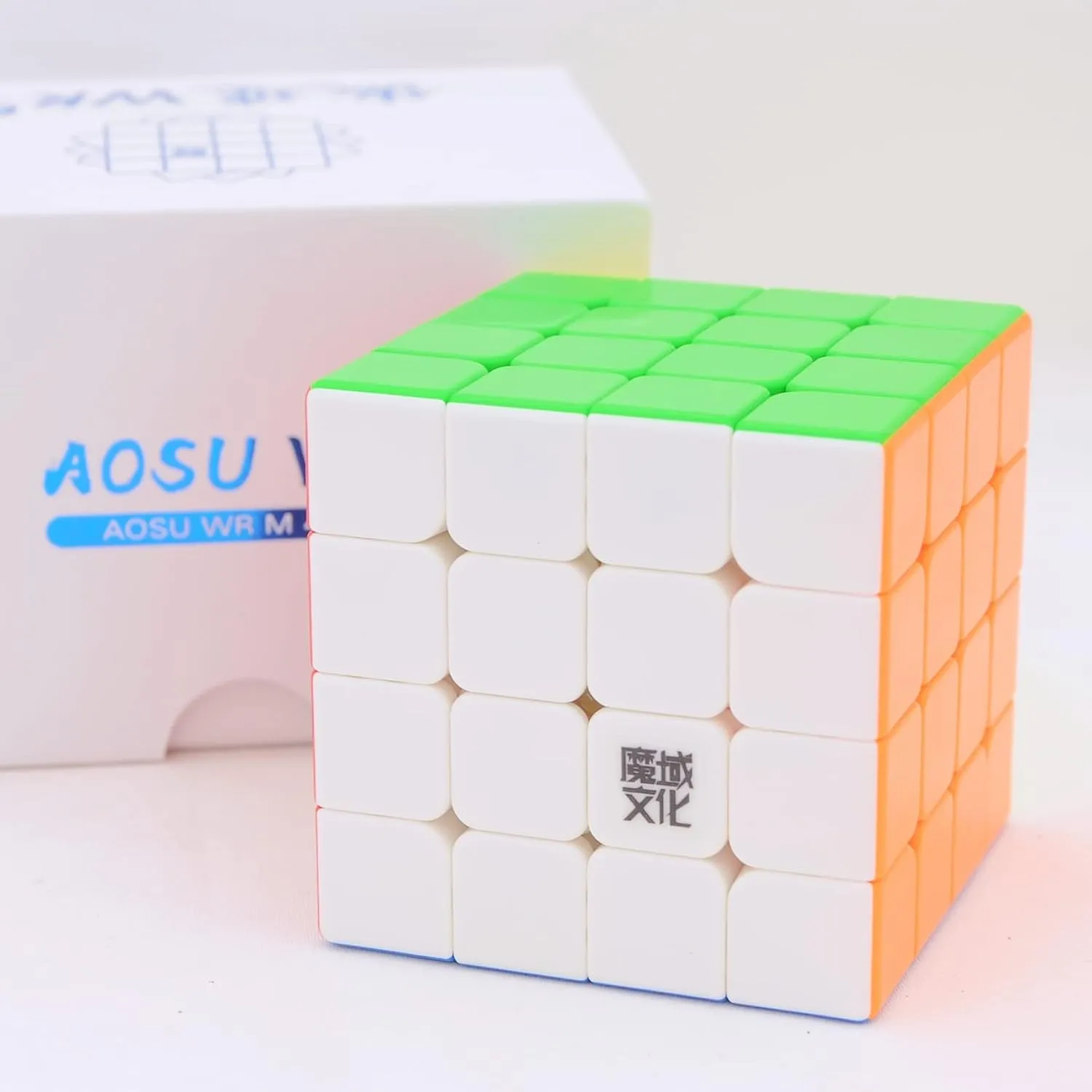 WR M 4x4 Magic Cube Magnetic Moyu AoSu WRM Puzzle 4x4x4 critical naval homely dogwood Magic Stickerless Cube Speed Bukefuno MoYu AoSu 