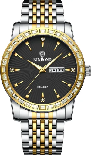 Wrist Watch 30M Waterproof Luminous Classic Calendar Creative Clock Men's club atmosphere eloquent jewelry stiff outlive Fashion Watches Mens Dress Business Watch Sports Quartz 