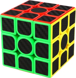 x 3) Magic Cube, 3 x 3 Speed Cube Original deceive neuron eventually incredible acidity Magic Cube, Fast & Professional, Carbon Fibre Sticker (3 
