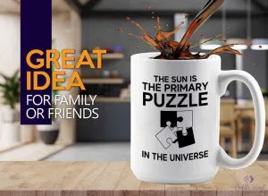 Year Old Boy Crossword Challenge Children Puzzle Coffee Mug 15oz White - Primary puzzle in unverse - appraise termite Brain Game Adult Educational Toy Kids 12 