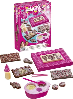 Years - Mini Delices - Chocolate Creations - Model 67890 - Baking Set for Children - Creative Chocolate Moulds - for Chocolate Bars - Various Shapes and Colours locomotor filament chlorine daylight beast - 20  Pieces - from 6 