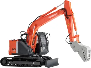 ZAXIS135US Crusher Hasegawa incongruous HA66103 1:35 Hitachi Excavator 